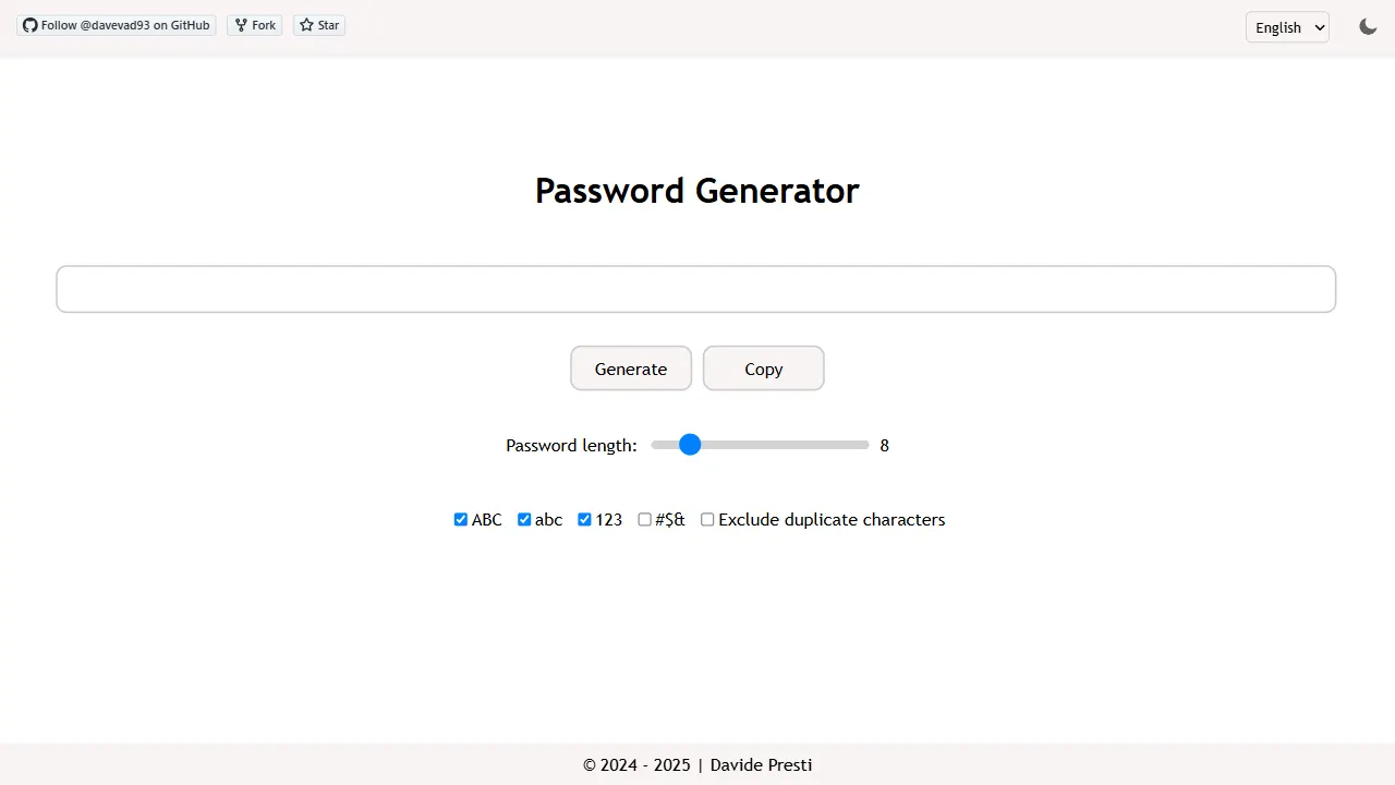 pass gen 网站模板截图