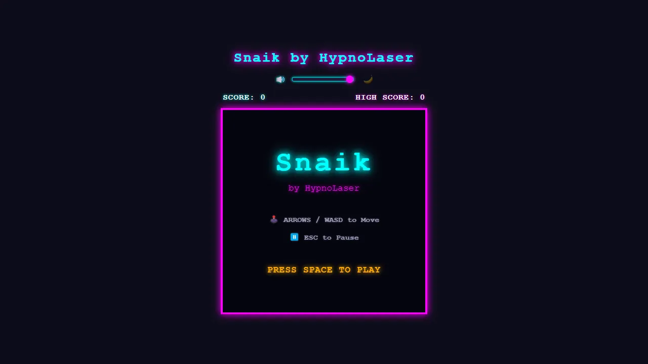 Snaik 网站模板截图