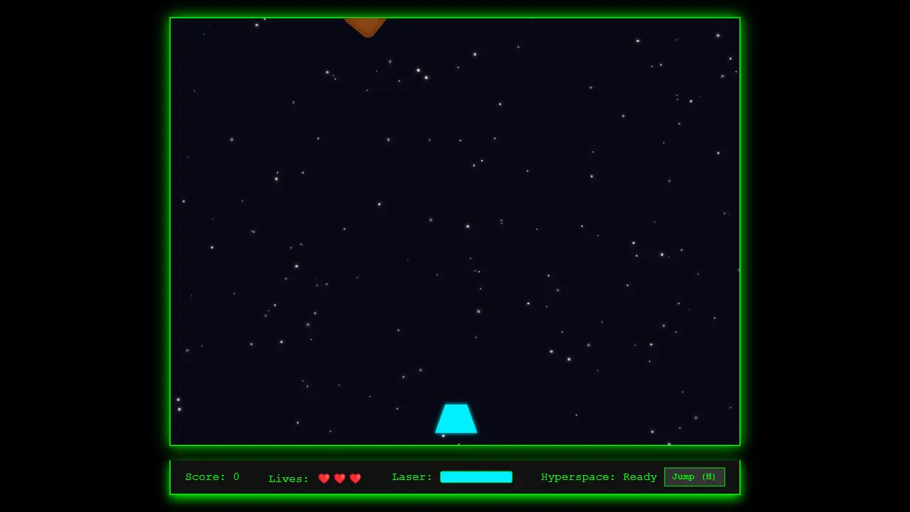 AsteroidGame 网站模板截图