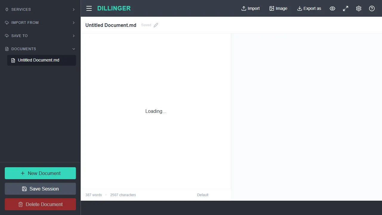 dillinger 网站模板截图