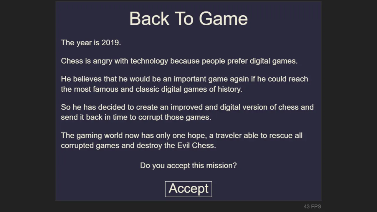back to game 网站模板截图