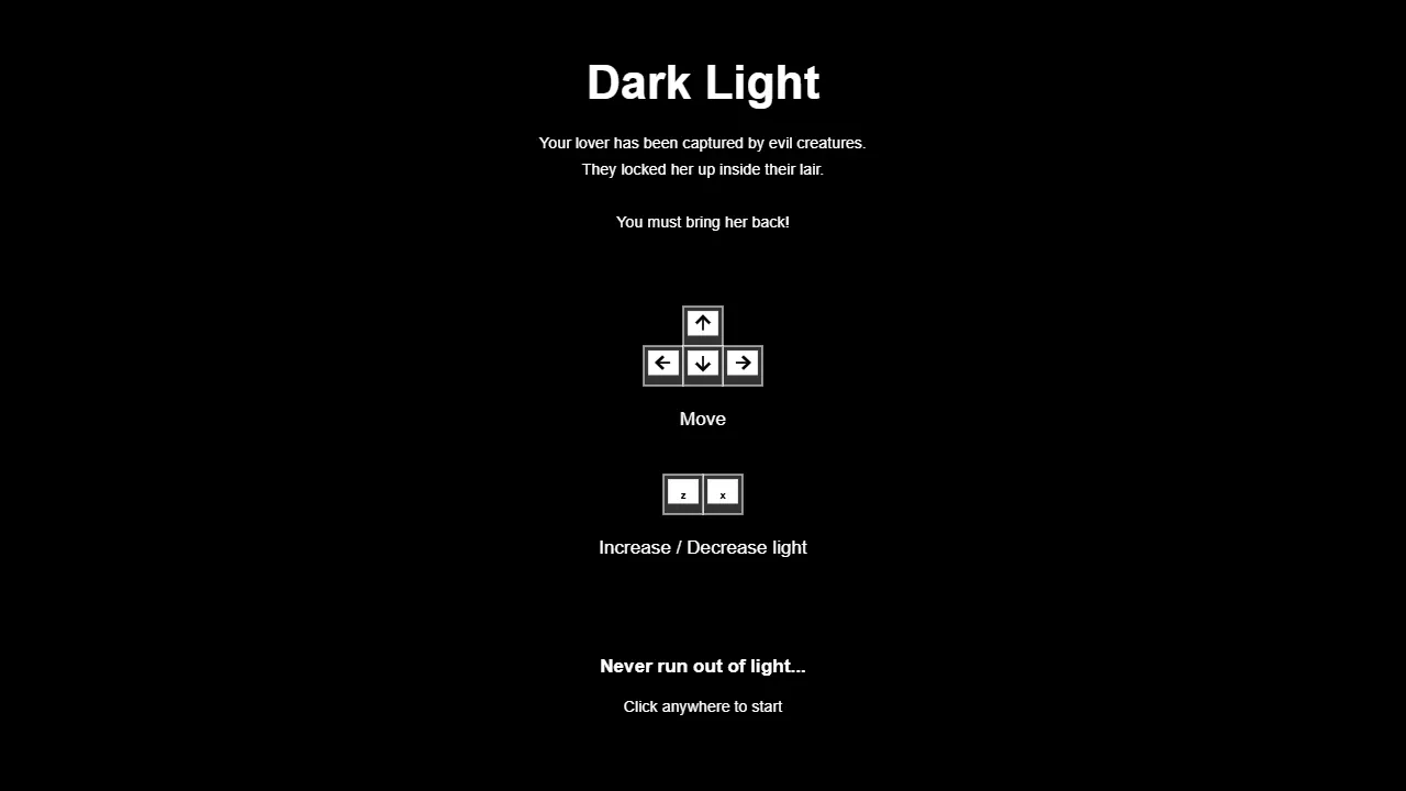 dark light 网站模板截图