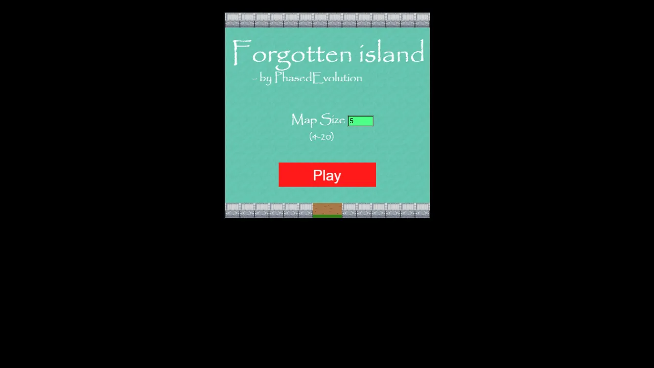 forgotten island 网站模板截图