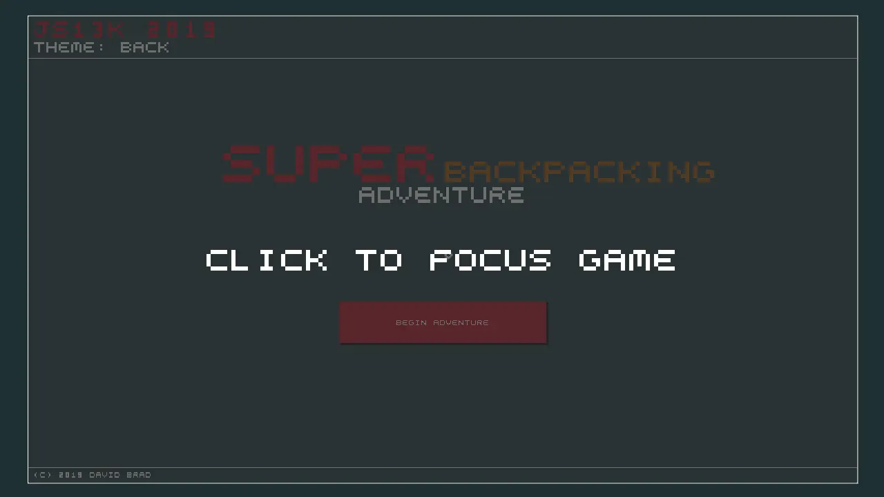 super backpacking adventure 网站模板截图