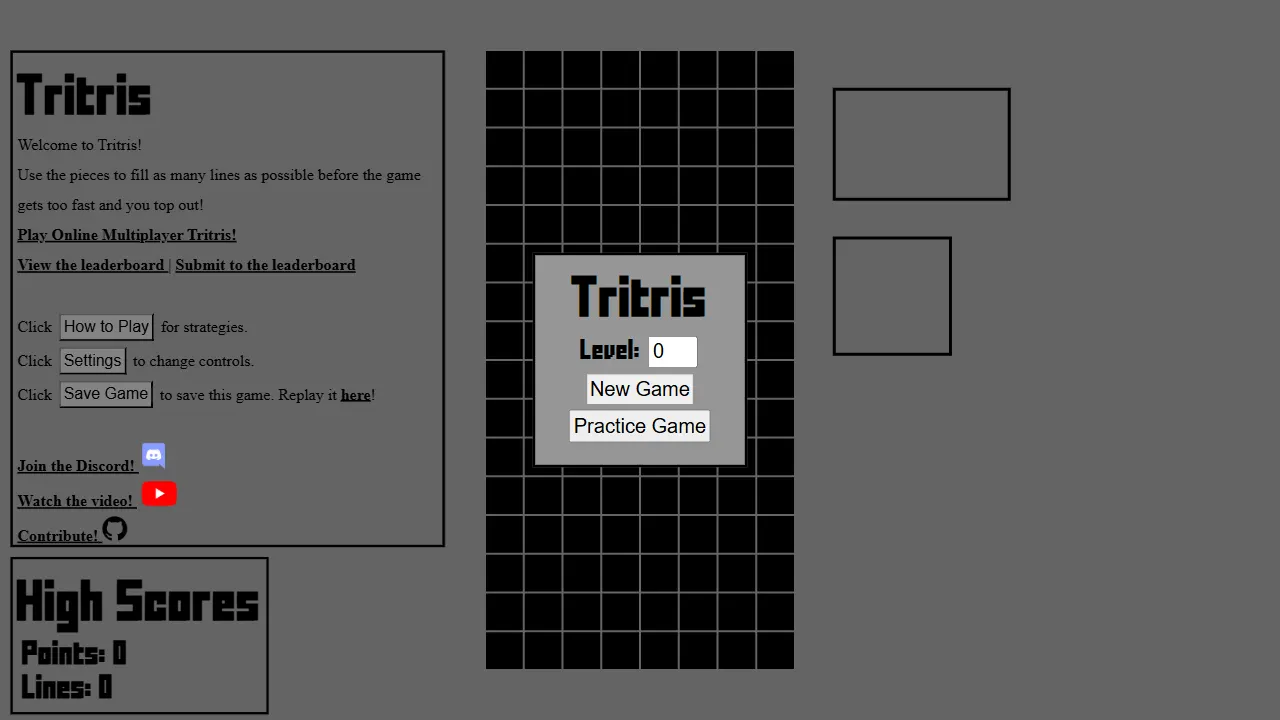 tritris 网站模板截图