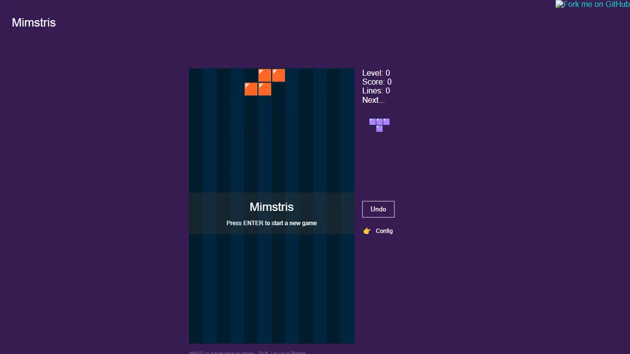 mimstris 网站模板截图