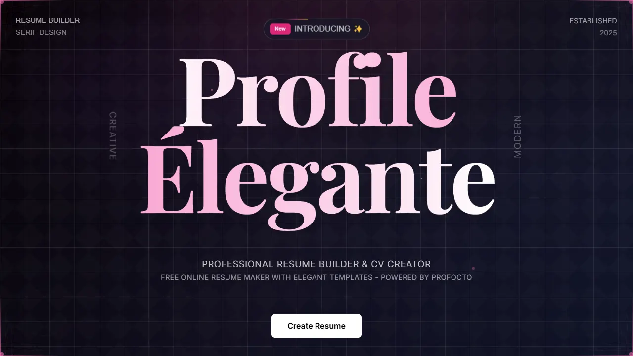 Profocto 网站模板截图