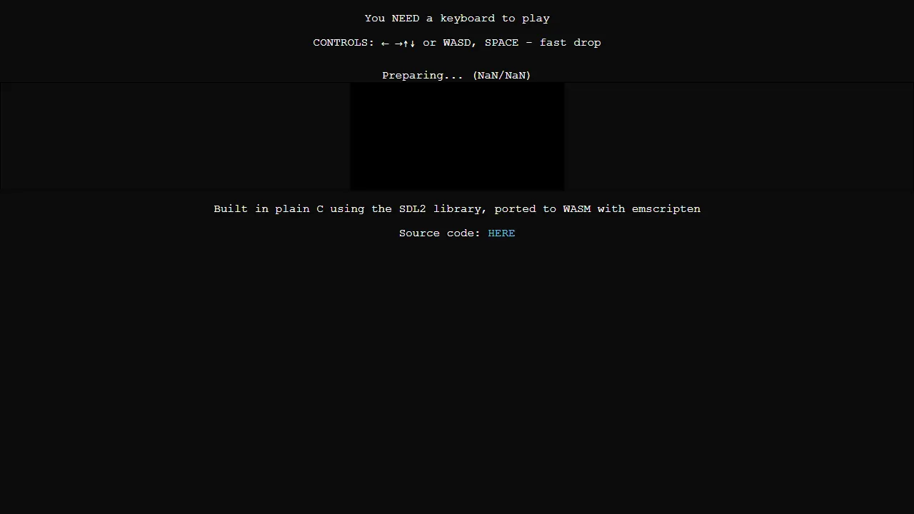 sdl tetris 网站模板截图