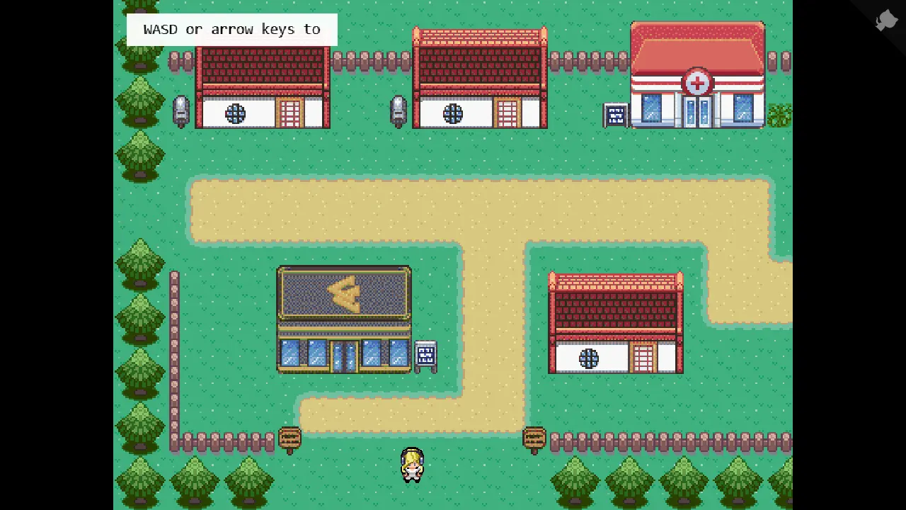 Phaser RPG 网站模板截图