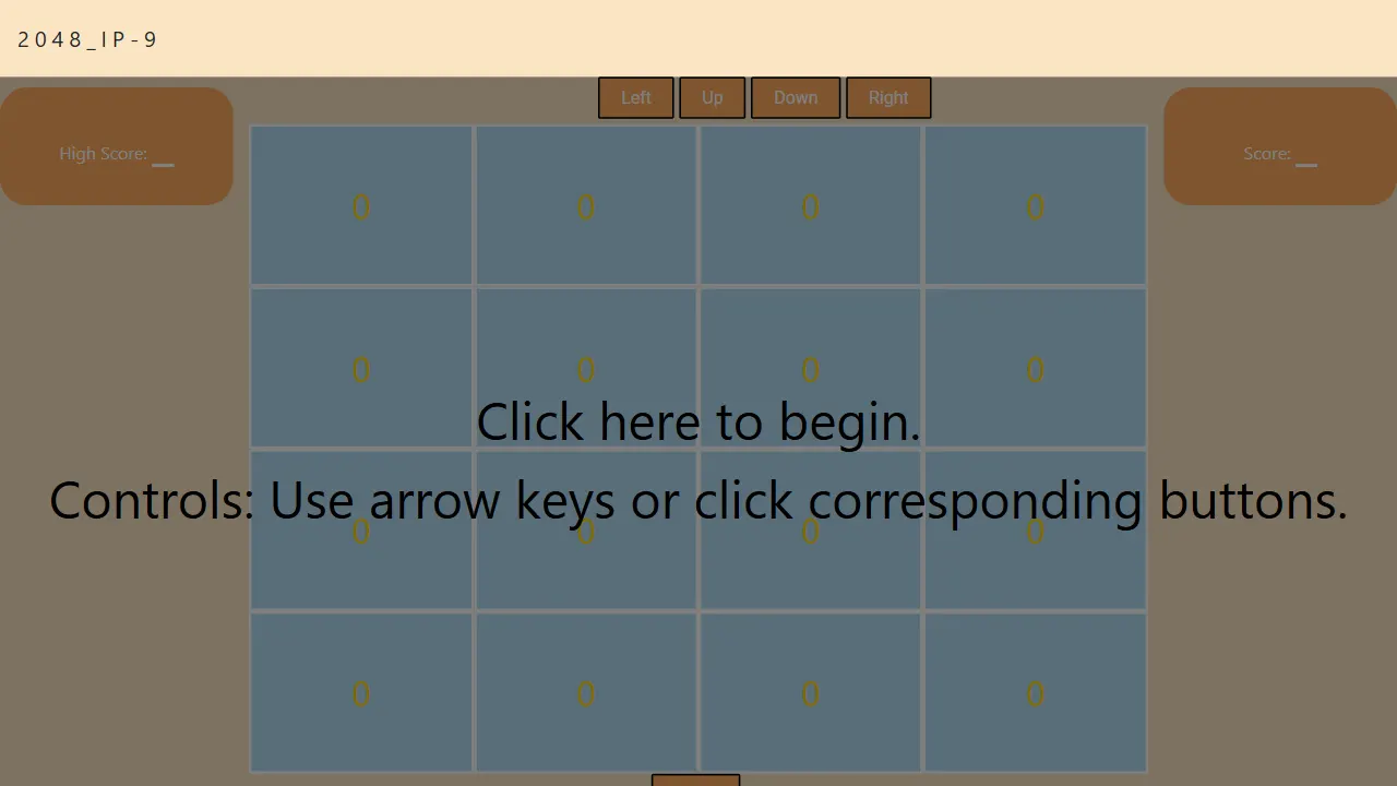 2048 IP 9 网站模板截图