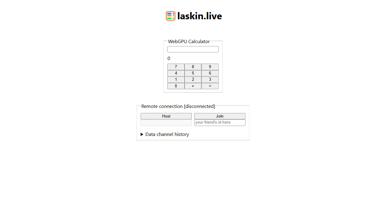laskin.live 网站模板截图