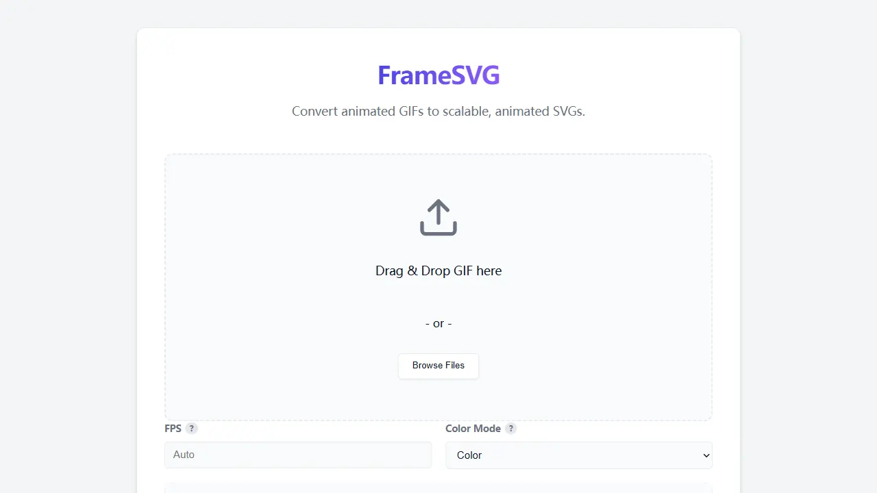 FrameSVG 网站模板截图