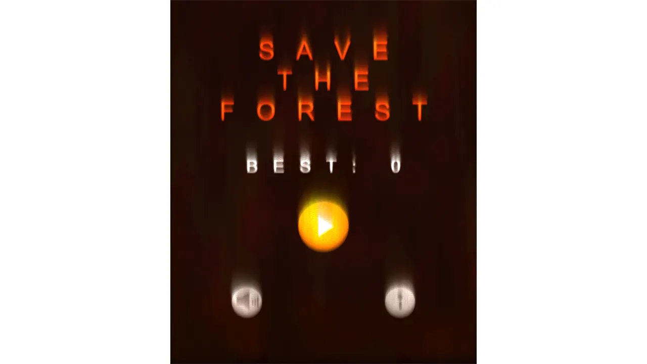 save the forest 网站模板截图