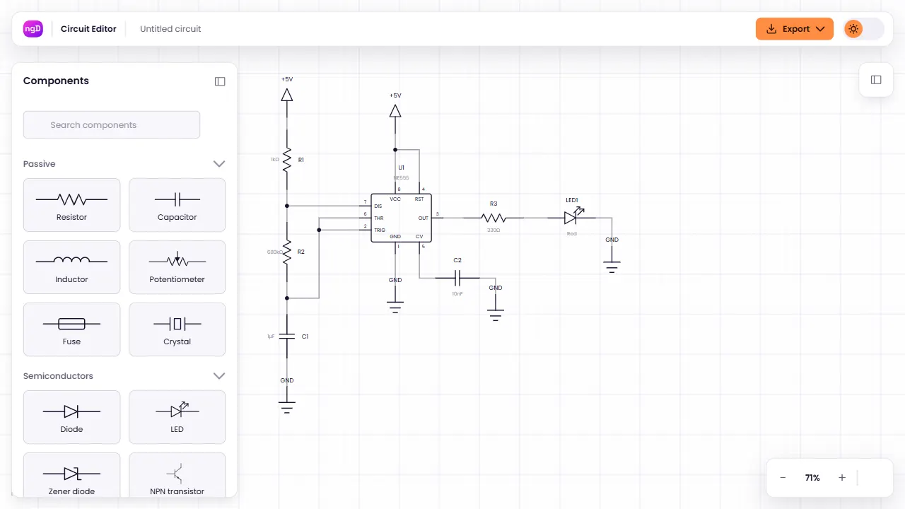 ng diagram electric circuit 网站模板截图