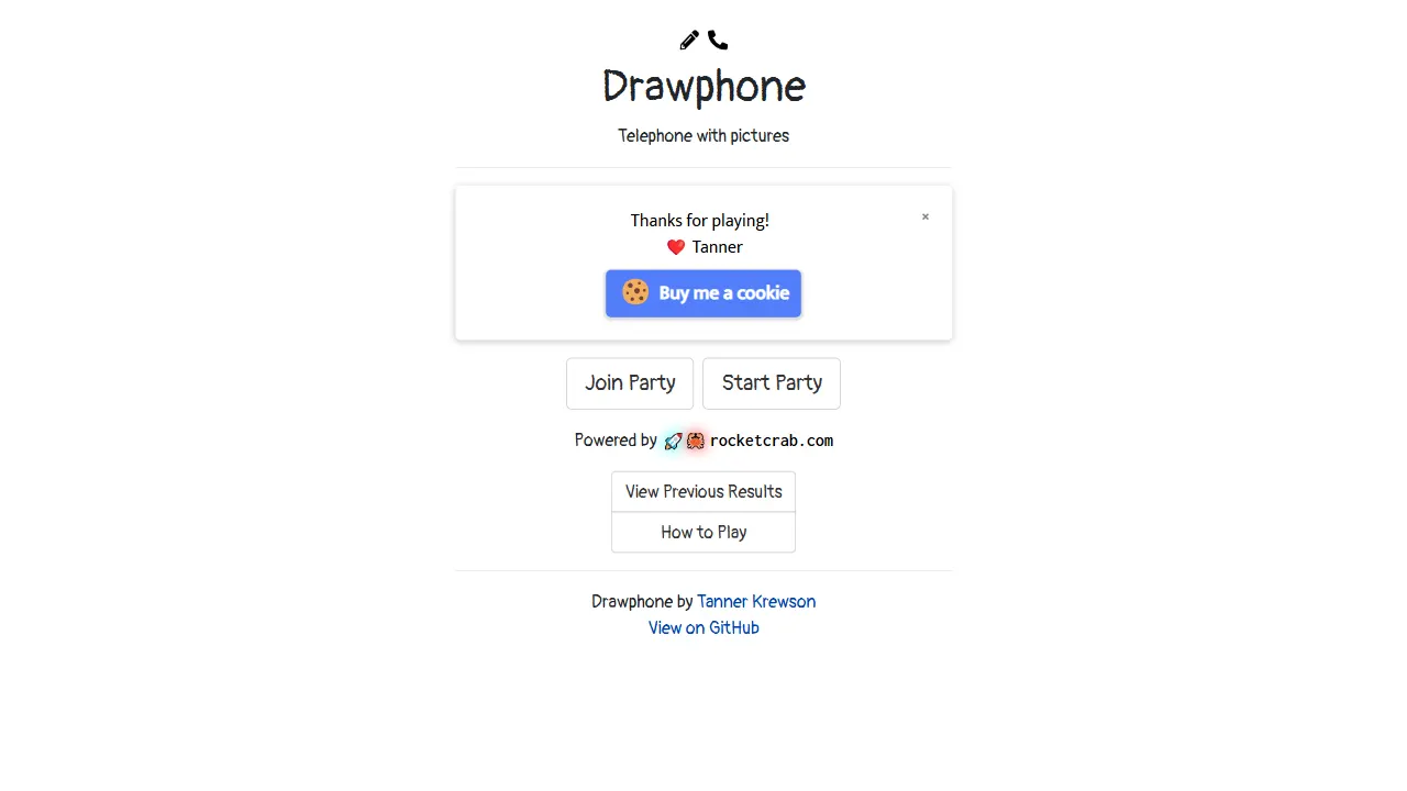drawphone 网站模板截图