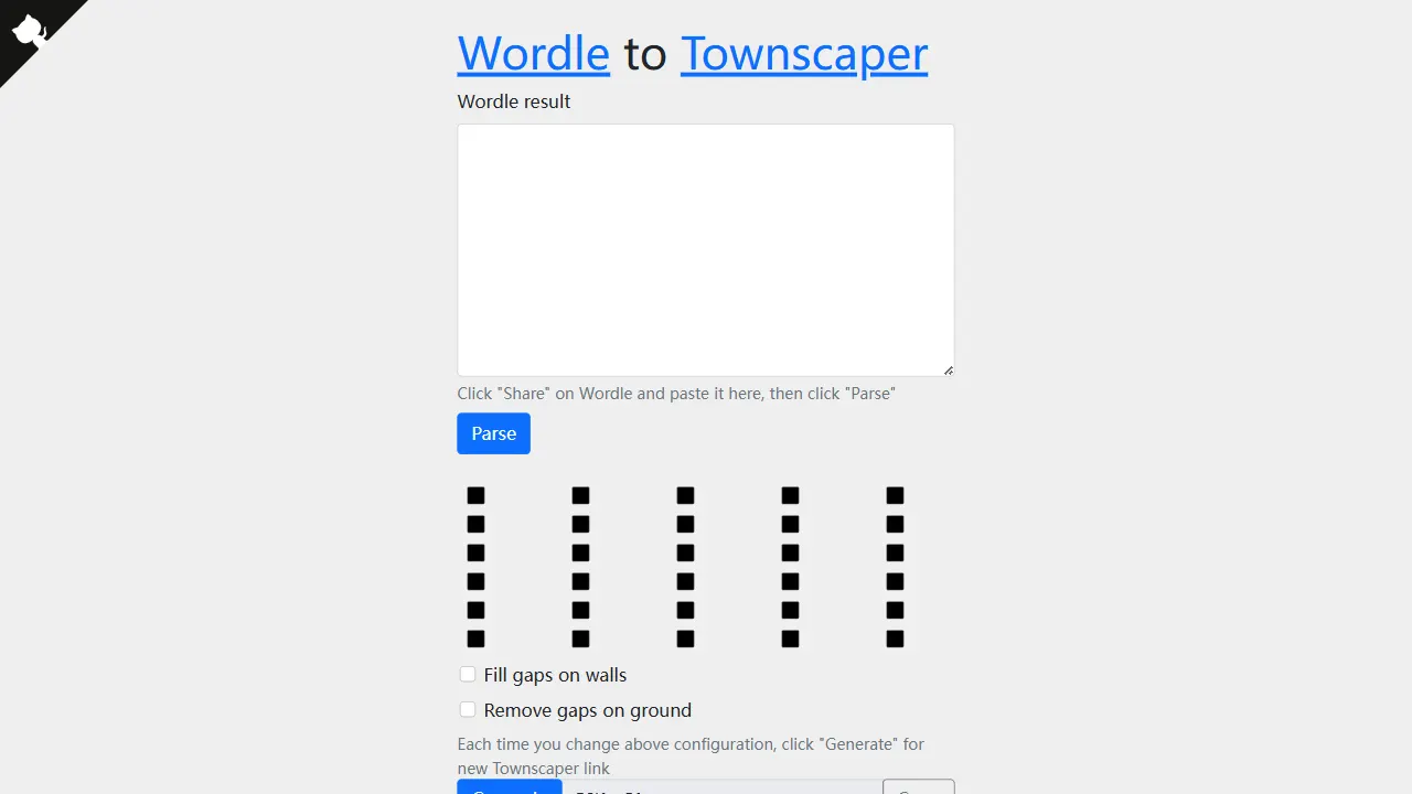 Wordle2Townscaper 网站模板截图