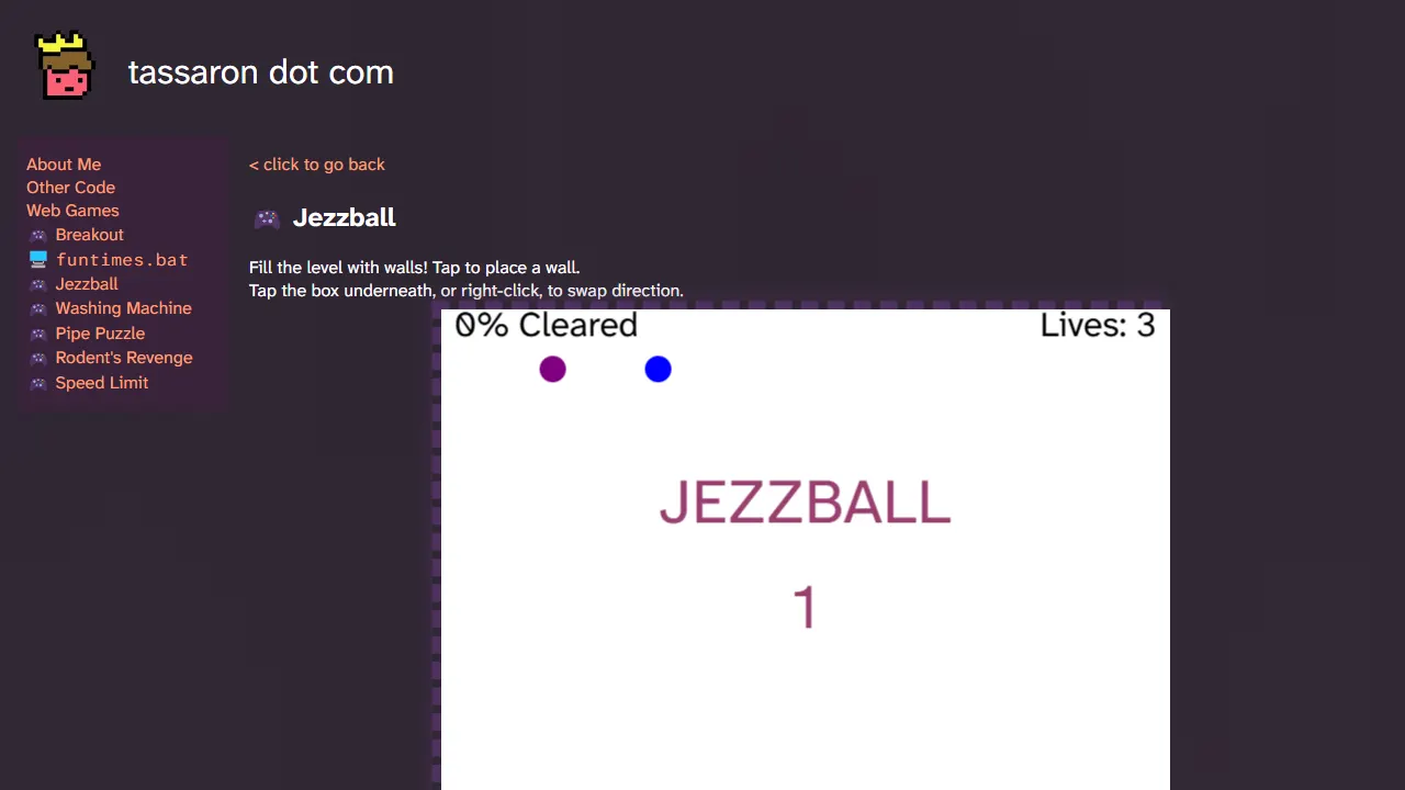 jezzball transgender 网站模板截图