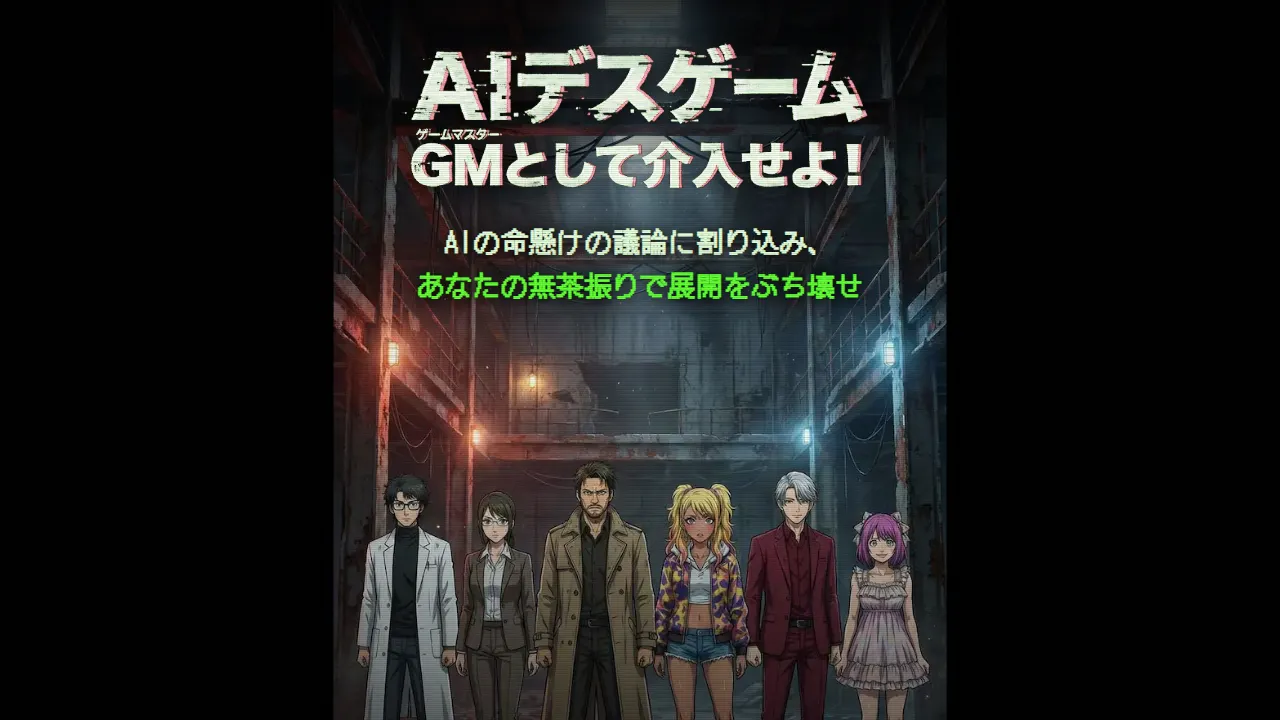 ai death game 网站模板截图