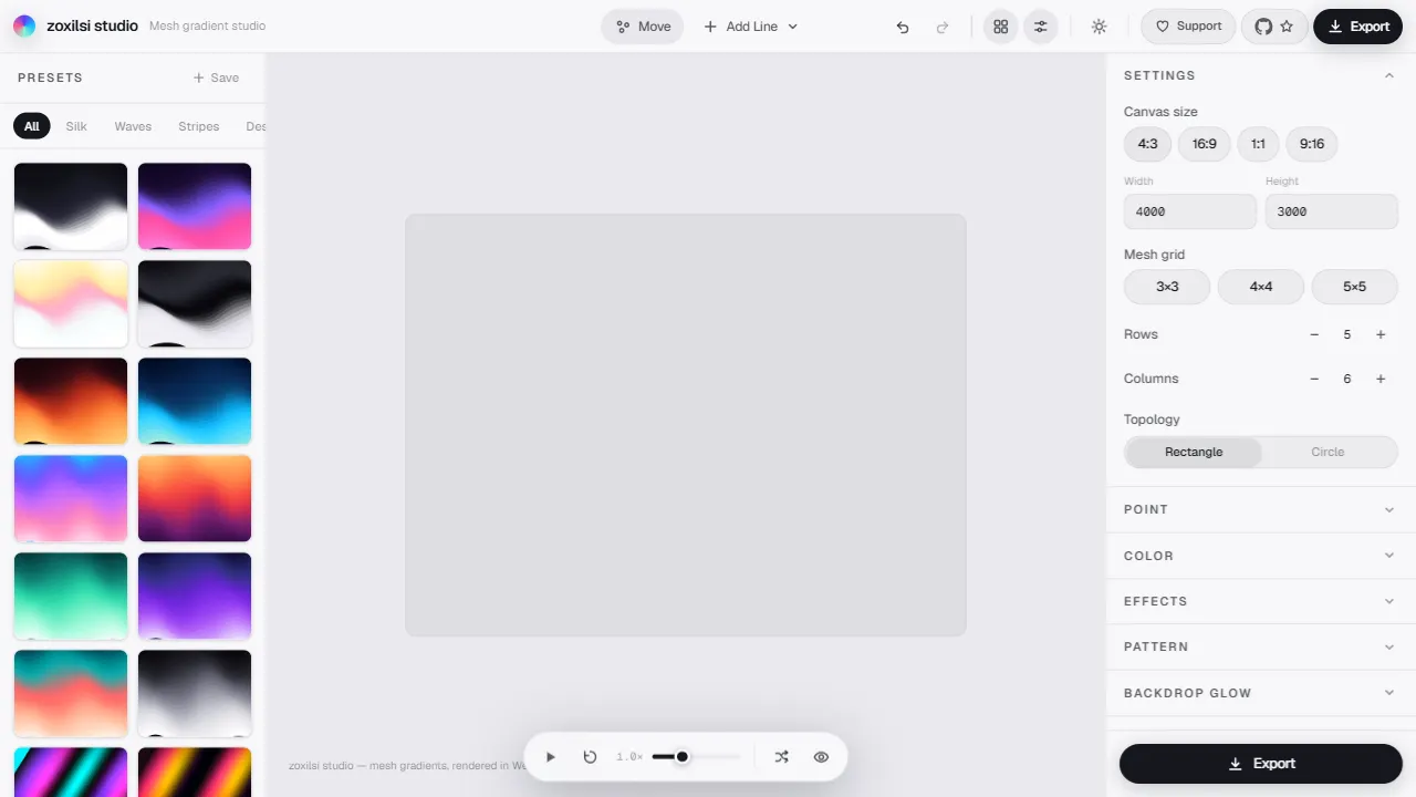 studio 网站模板截图